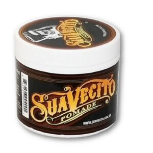 Pomada Suavecito Original con fijación media. Contiene 4oz.