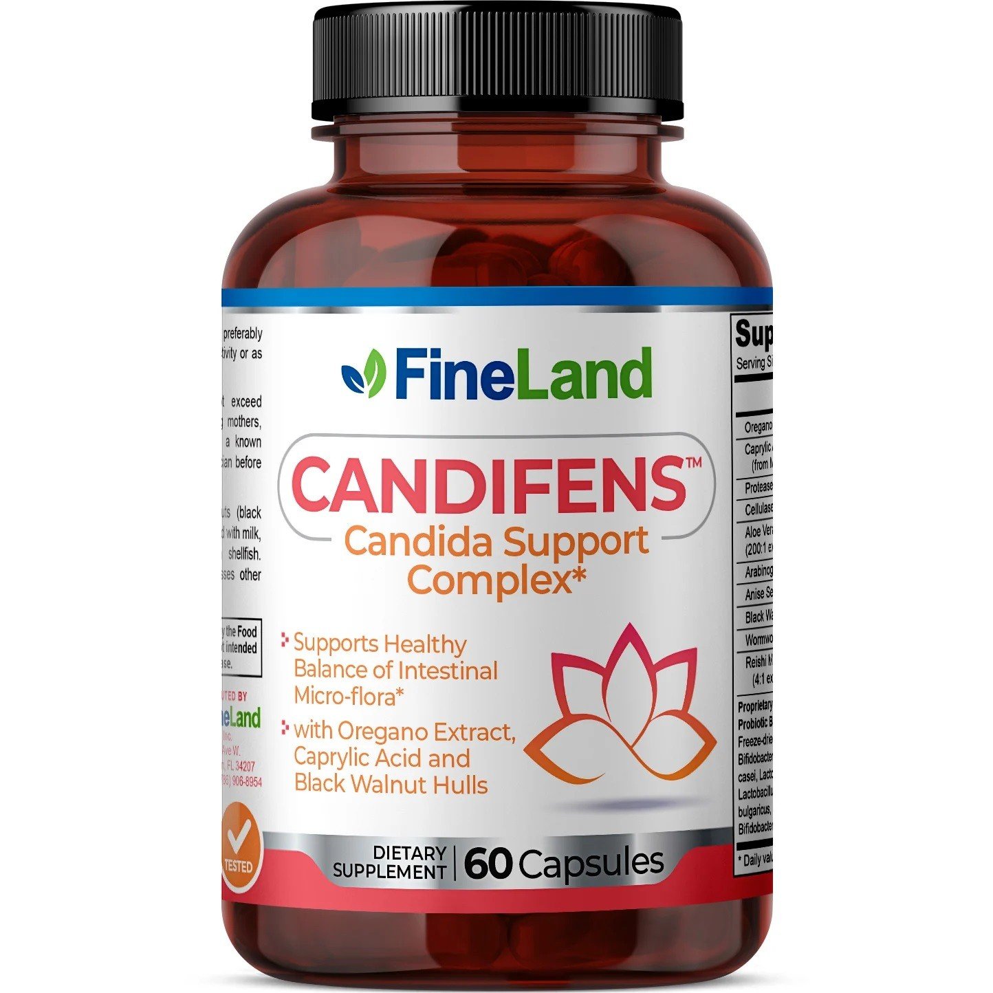Candifens - Fineland - microflora intestinal - 60 caps
