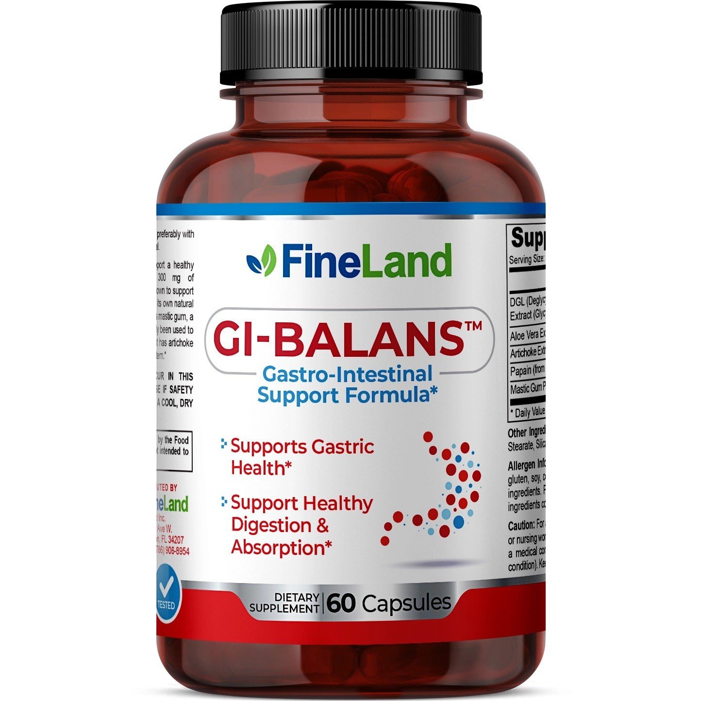Gi Balans - Fineland - apoyo gastrico - 120 caps
