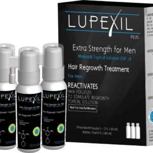 Minoxidil 7% de la marca lupexil para alopecia. Sin descamación.