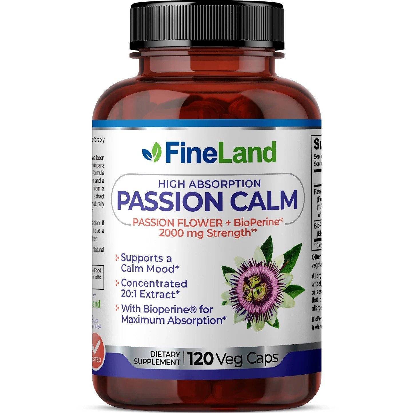 Passion Calm - Fineland - 120 cap