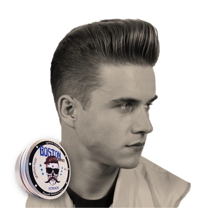 Pomada Boston - Medium Hold - 4oz. Boston Greased - 2