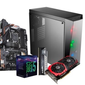 Pc  gamer de gama media con i5 de 8° generacion y gtx 1060 de 6gb