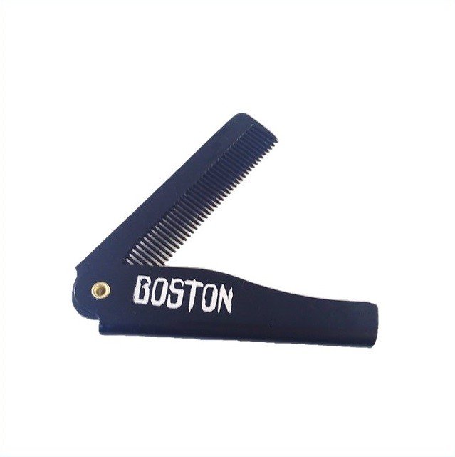 Peine plegable para barba o cabello -Boston -pocket Boston Greased - 4