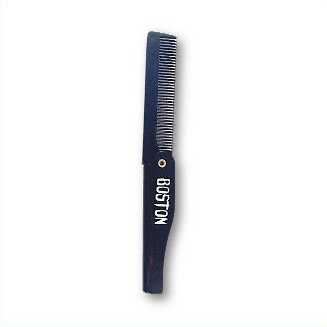Peine plegable para barba o cabello -Boston -pocket Boston Greased - 3