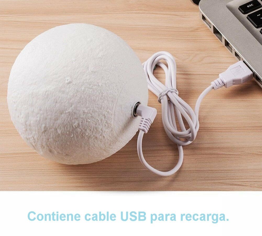 Lampara de Luna con tonos ajustables Generico - 4