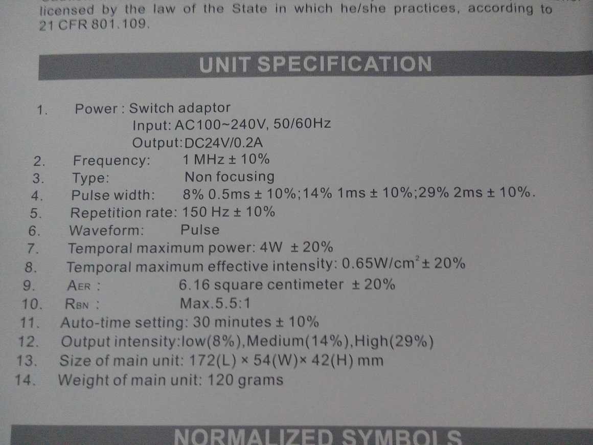 Ultrasonido Terapéutico de 1 Mhz Roscoe - 5