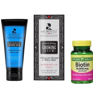 Balsamo Mel Bros para barba y Biotin Mel Bros - 1