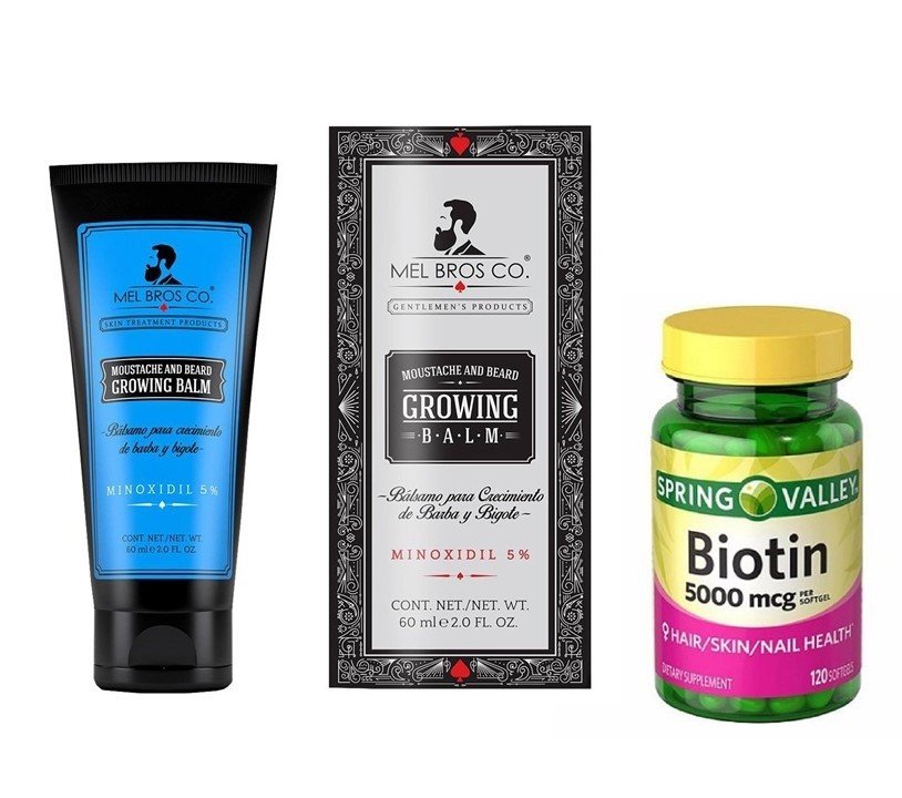 Balsamo Mel Bros para barba y Biotin Mel Bros - 2