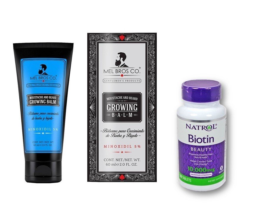 Balsamo Mel Bros para barba y Biotin Mel Bros - 4