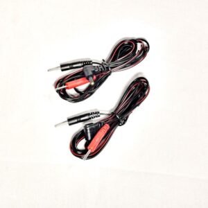 Electrodos cables para tens ems if rusas twin stim , precio por par. Longintud de 115 cm