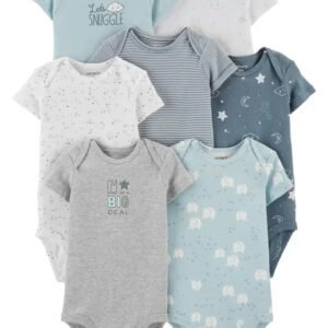 Conjunto de 7 pañaleras para niña de la marca Carters. Talla de 12 meses. envios a todo Mexico.