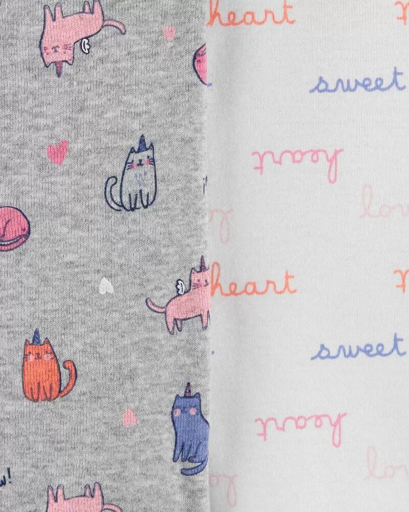 Pack de 4 pañaleras para niña gatitos - 12 M - Image 3