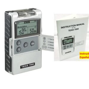 Set Unidad tens 7000 y manual en español